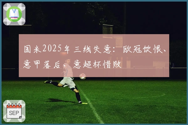 国米2025年三线失意：欧冠饮恨、意甲落后、意超杯惜败